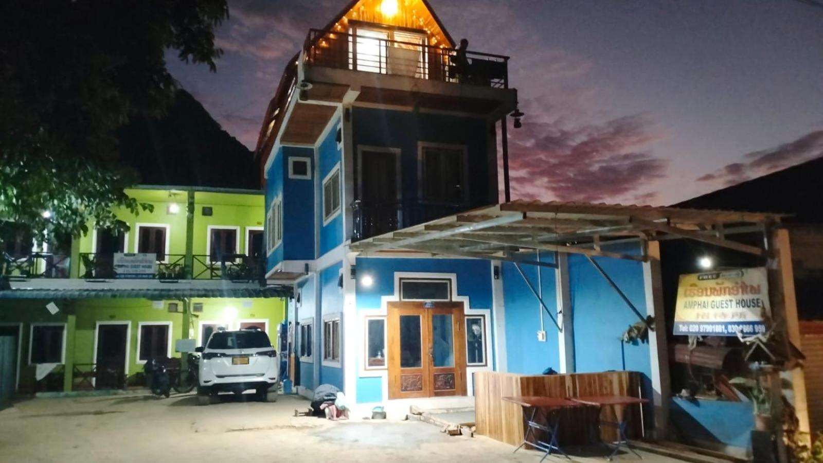 Amphai Guest House Nongkhiaw Exterior foto